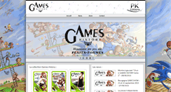 Desktop Screenshot of gameshistory.fr