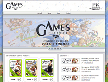Tablet Screenshot of gameshistory.fr